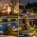 GobekUsa Solar Lights Pack, Super Bright 12Hrs