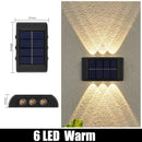 GobekUsa Solar Outdoor Wall Lights for Garden Decor