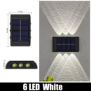 GobekUsa Solar Outdoor Wall Lights for Garden Decor