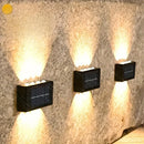 GobekUsa Solar Outdoor Wall Lights for Garden Decor