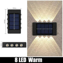 GobekUsa Solar Outdoor Wall Lights for Garden Decor