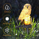 GobekUsa Solar Owl Garden Light - Decorative, Waterproof LED