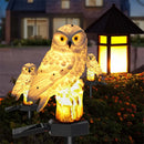 GobekUsa Solar Owl Garden Light - Decorative, Waterproof LED