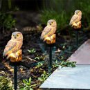 GobekUsa Solar Owl Garden Light - Decorative, Waterproof LED
