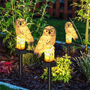GobekUsa Solar Owl Garden Light - Decorative, Waterproof LED