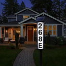 GobekUsa Solar Powered LED House Number Light