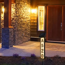 GobekUsa Solar Powered LED House Number Light