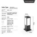 Solar Powered Yard Light for Stylish Outdoor Illumination