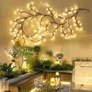 GobekUsa Solar Willow Vine Light: Outdoor Decoration, Waterproof Fairy Light