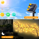 GobekUsa Solar Willow Vine Light: Outdoor Decoration, Waterproof Fairy Light