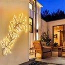 GobekUsa Solar Willow Vine Light: Outdoor Decoration, Waterproof Fairy Light