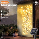 GobekUsa Solar Willow Vine Light: Outdoor Decoration, Waterproof Fairy Light