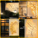 GobekUsa Solar Willow Vine Light: Outdoor Decoration, Waterproof Fairy Light