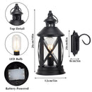 10'' Tall Decorative Cordless Table Lamps LED Edison Lights Hanging Lamps