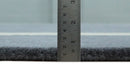 Solid 8x10 Gray and Beige Handmade Modern Scandinavian Wool Area Rug | SOL1