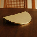 Demi Lune, Solid Brass Half Moon Cabinet Pulls