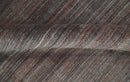 Solid Brown Scandinavian 5x7 Blended Wool Flatwoven Area Rug, Dinning, Kids Rug | HL17