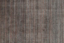 Solid Brown Scandinavian 5x7 Blended Wool Flatwoven Area Rug, Dinning, Kids Rug | HL17