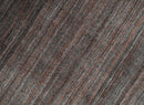 Solid Brown Scandinavian 5x7 Blended Wool Flatwoven Area Rug, Dinning, Kids Rug | HL17