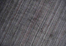Solid Charcoal Scandinavian 5x7 Blended Wool Flatwoven Area Rug, Dinning, Kids Rug | HL14
