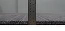 Solid Charcoal Scandinavian 5x7 Blended Wool Flatwoven Area Rug, Dinning, Kids Rug | HL14