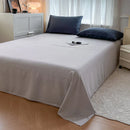 GobekUsa Solid Color Brush Fabric Bedding Set - 4 Pieces