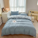 GobekUsa Solid Color Brush Fabric Bedding Set - 4 Pieces