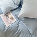GobekUsa Solid Color Brush Fabric Bedding Set - 4 Pieces
