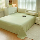 GobekUsa Solid Color Brush Fabric Bedding Set - 4 Pieces