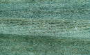 Solid Green Hand knotted Contemporary Custom Made wool Area Rug