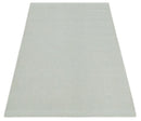 Ivory Hand-Woven Natural Wool Dari Area Rug - Layering Multiple Sizes by The Rug Decor