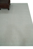 Ivory Hand-Woven Natural Wool Dari Area Rug - Layering Multiple Sizes by The Rug Decor