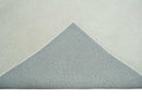 Ivory White Hand Tufted Wool Area Rug - Custom Layering Size by The Rug Decor