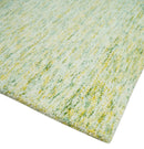 Moss Green Ivory Gold Abstract Wool Hand Tufted Area Rug - Custom Made by The Rug Decor