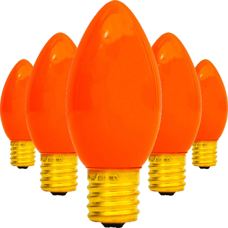 Solid Orange Lights
