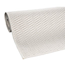 Solid Outdoor Rug for Patio or Balcony weatherproof in Mottled Cream