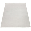 Solid Outdoor Rug for Patio or Balcony weatherproof in Mottled Cream