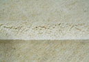 Solid plane Beige Hand Knotted 8.7x9.8 Wool Area Rug by The Rug Decor
