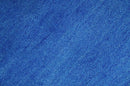 Custom made solid Blue Woolen Hand Tufted contemporary area Rug