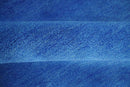 Custom made solid Blue Woolen Hand Tufted contemporary area Rug