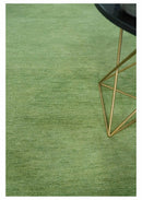 Green Hand Tufted Wool Area Rug Contemporary Minimalist Plush Luxury Finish Design by The Rug Decor