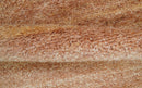 Solid Rust Hand knotted Contemporary Custom Made wool Area Rug