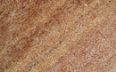 Solid Rust Hand knotted Contemporary Custom Made wool Area Rug