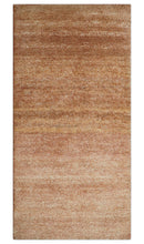 Solid Rust Hand knotted Contemporary Custom Made wool Area Rug