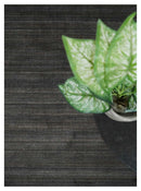 Charcoal Shaded Blended Wool Area Rug 5x7 - Scandinavian Flatweave