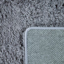 Solid Shag Rug Silky Soft & Fluffy In Grey