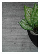 Solid Gray Shaded Scandinavian 5x7 Blended Wool Flatwoven Area Rug | HL37