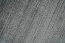 Gray Scandinavian Handspun Wool Flatwoven Area Rug 5x7 Minimalist
