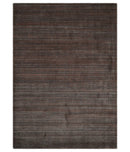Solid Tan Scandinavian 5x7 Blended Wool Flatwoven Area Rug, Dinning, Kids Rug | HL19