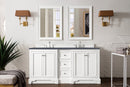 James Martin De Soto 72" Double Bathroom Vanity, Bright White